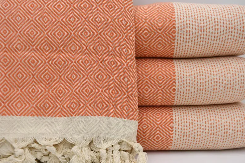 Orange Four Seasons Blanket