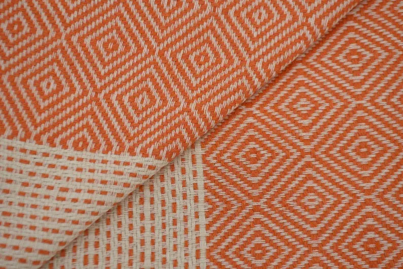 Orange Four Seasons Blanket