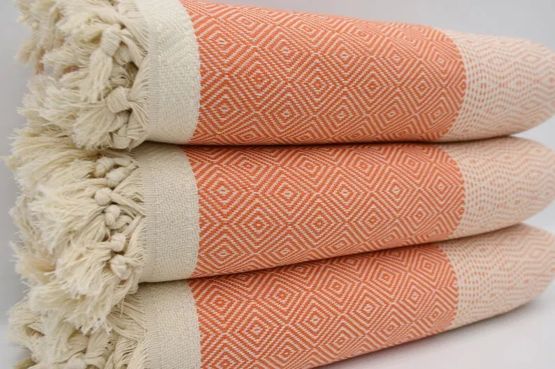 Orange Four Seasons Blanket