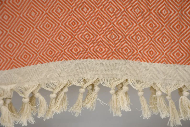 Orange Four Seasons Blanket