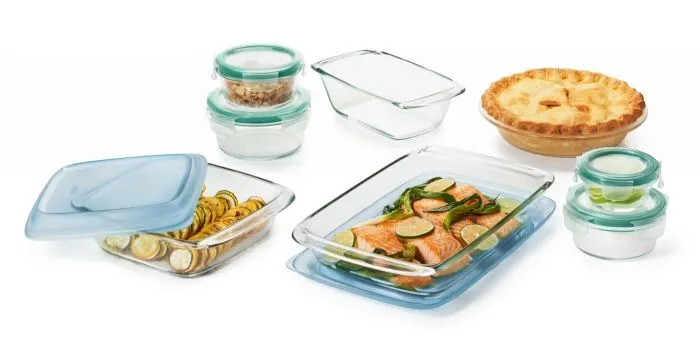 OXO GG 14 PC  GLASS BAKE, SERVE AND STORE SET