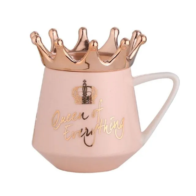 Pastel Color Queen of Everything Coffee Mug