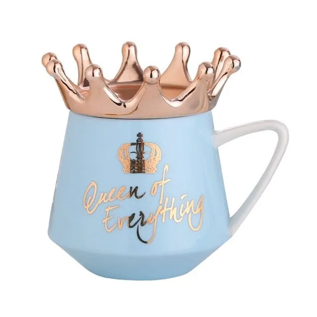 Pastel Color Queen of Everything Coffee Mug