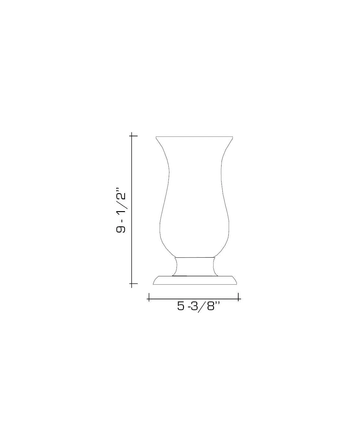 Peabody Crystal Candlestick