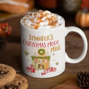 Personalised Christmas Movie Mug