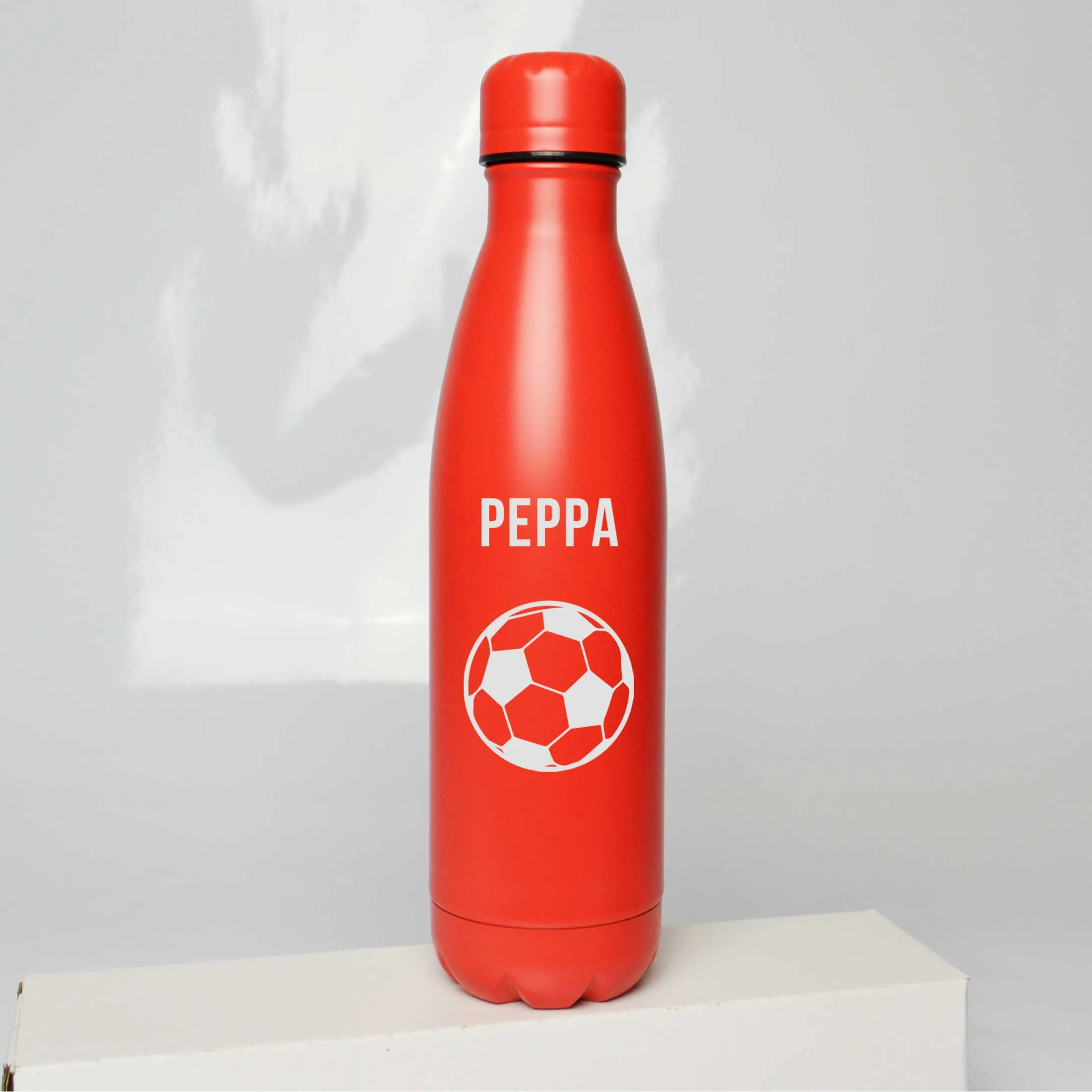 Personalised Football Engraved Thermos Bottle 500ml