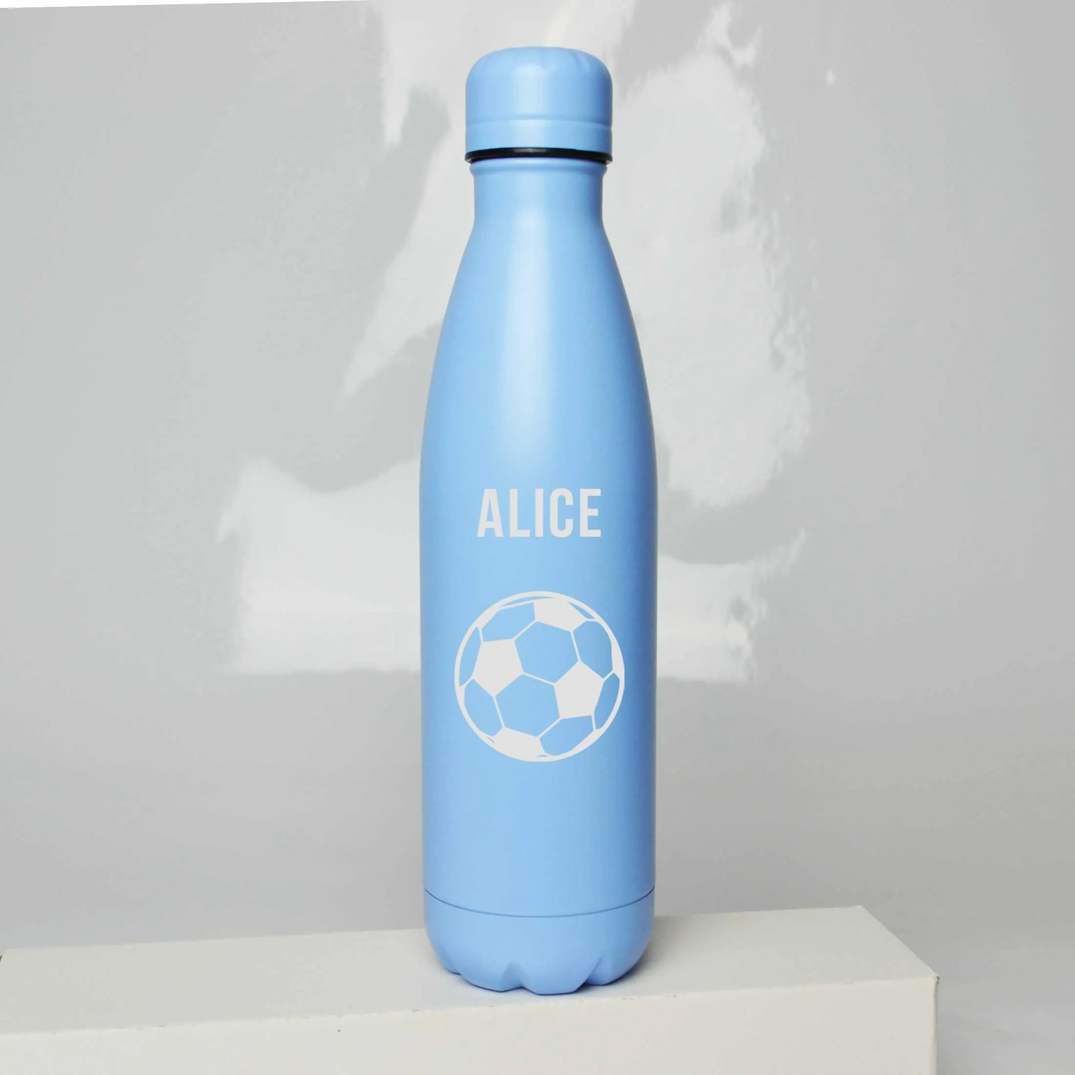 Personalised Football Engraved Thermos Bottle 500ml