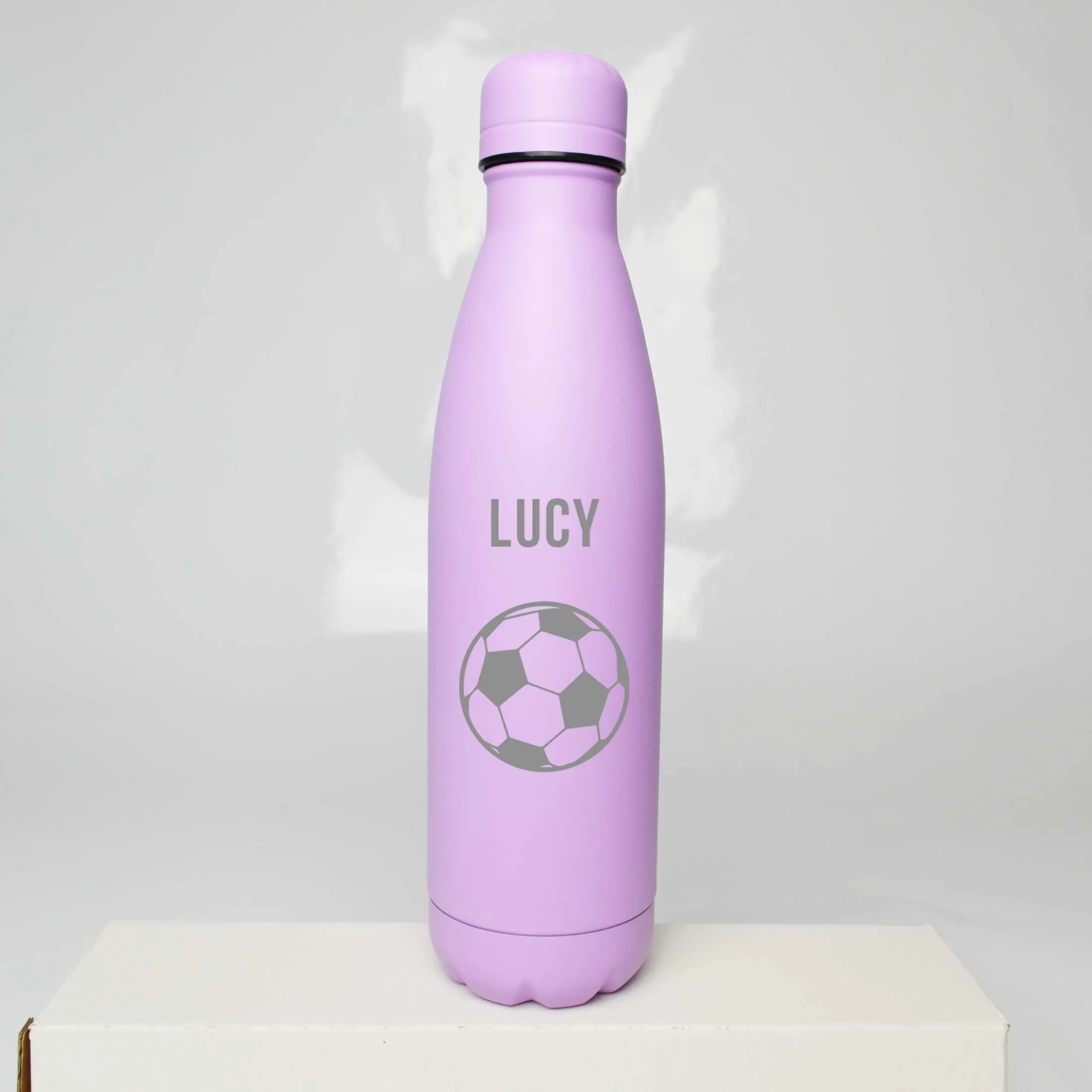 Personalised Football Engraved Thermos Bottle 500ml