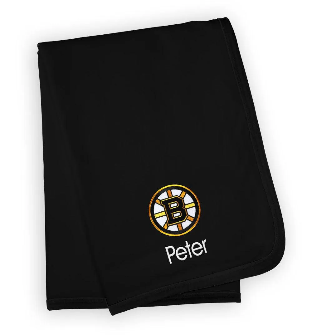 Personalized Boston Bruins Blanket