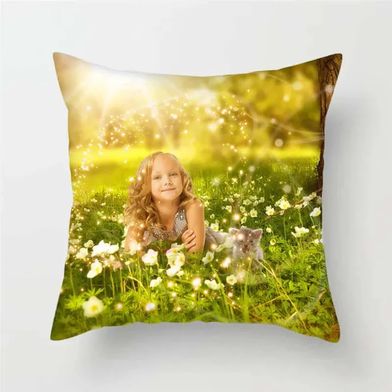 Personalized Custom Double-Sided Print Photo Pillow