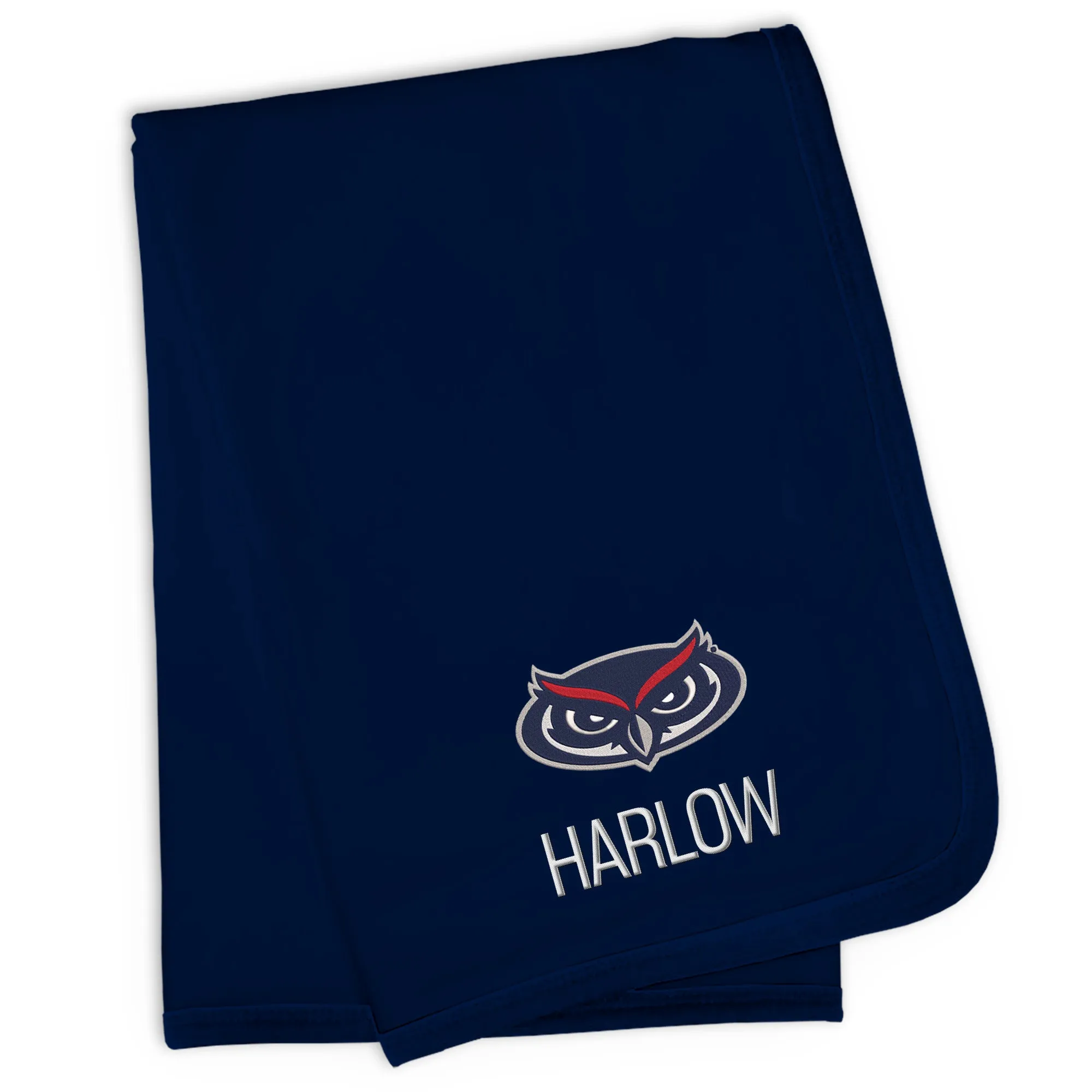 Personalized FAU Owls Blanket