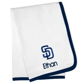 Personalized San Diego Padres Blanket