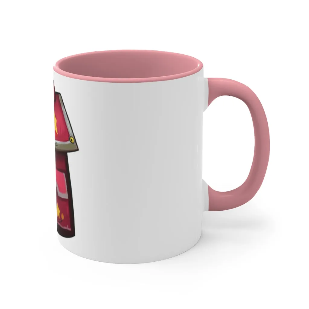 Pink Bag Accent Coffee Mug, 11oz