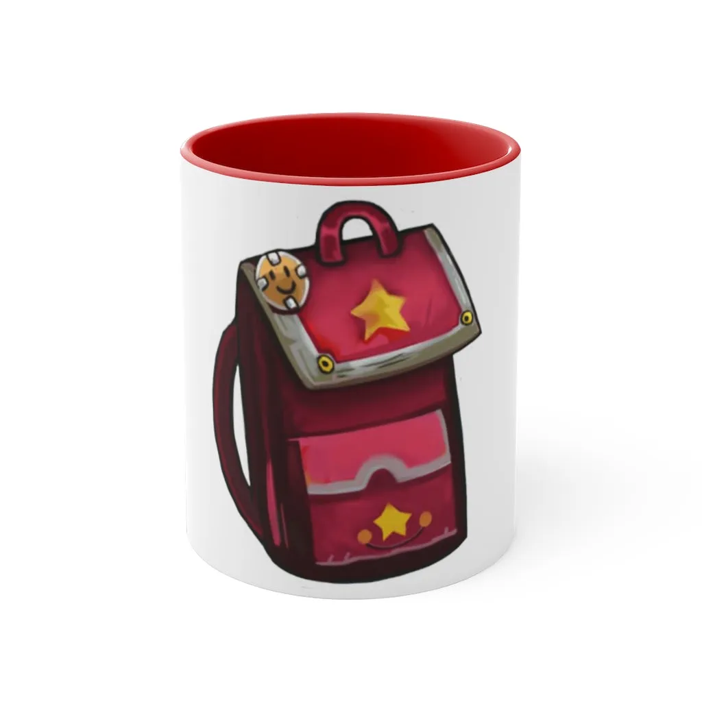 Pink Bag Accent Coffee Mug, 11oz