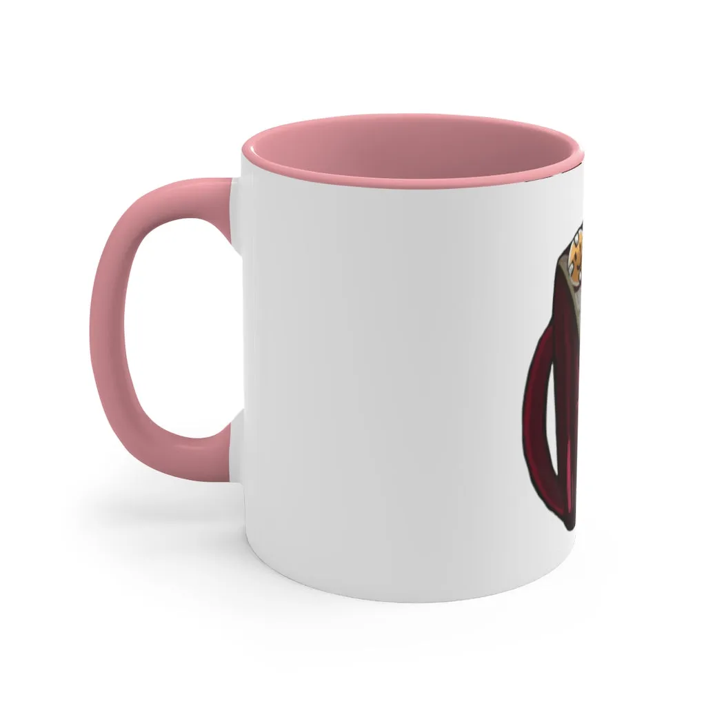 Pink Bag Accent Coffee Mug, 11oz