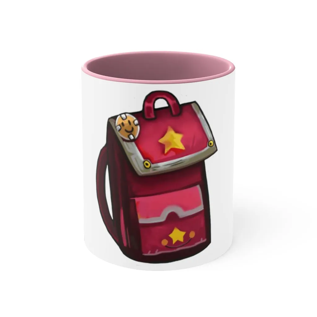 Pink Bag Accent Coffee Mug, 11oz