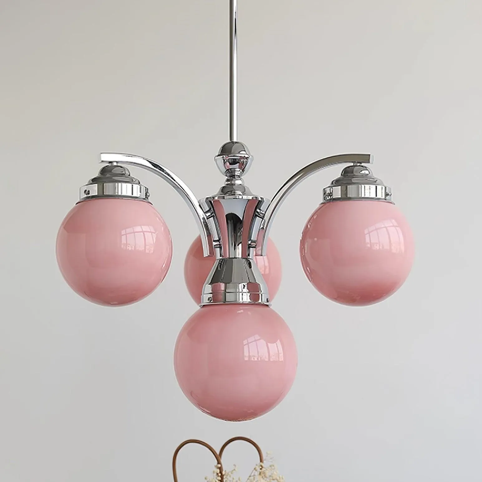 Pink Salamanca Chandelier