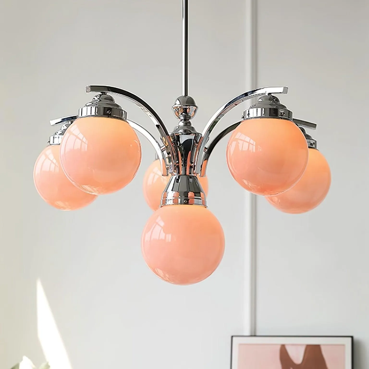 Pink Salamanca Chandelier