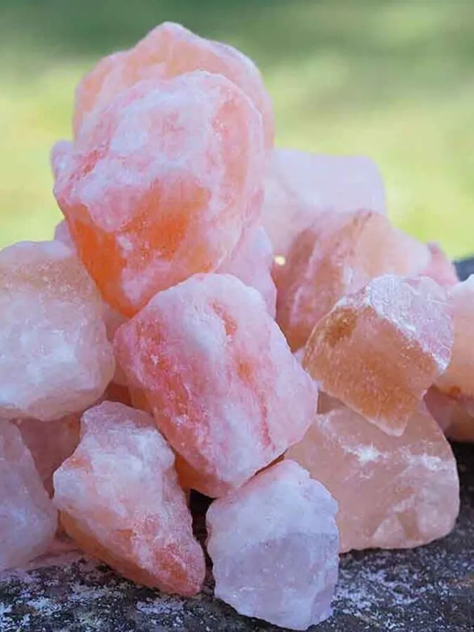 Pink Salt Chunks 2Kg Natural Rock Crystals