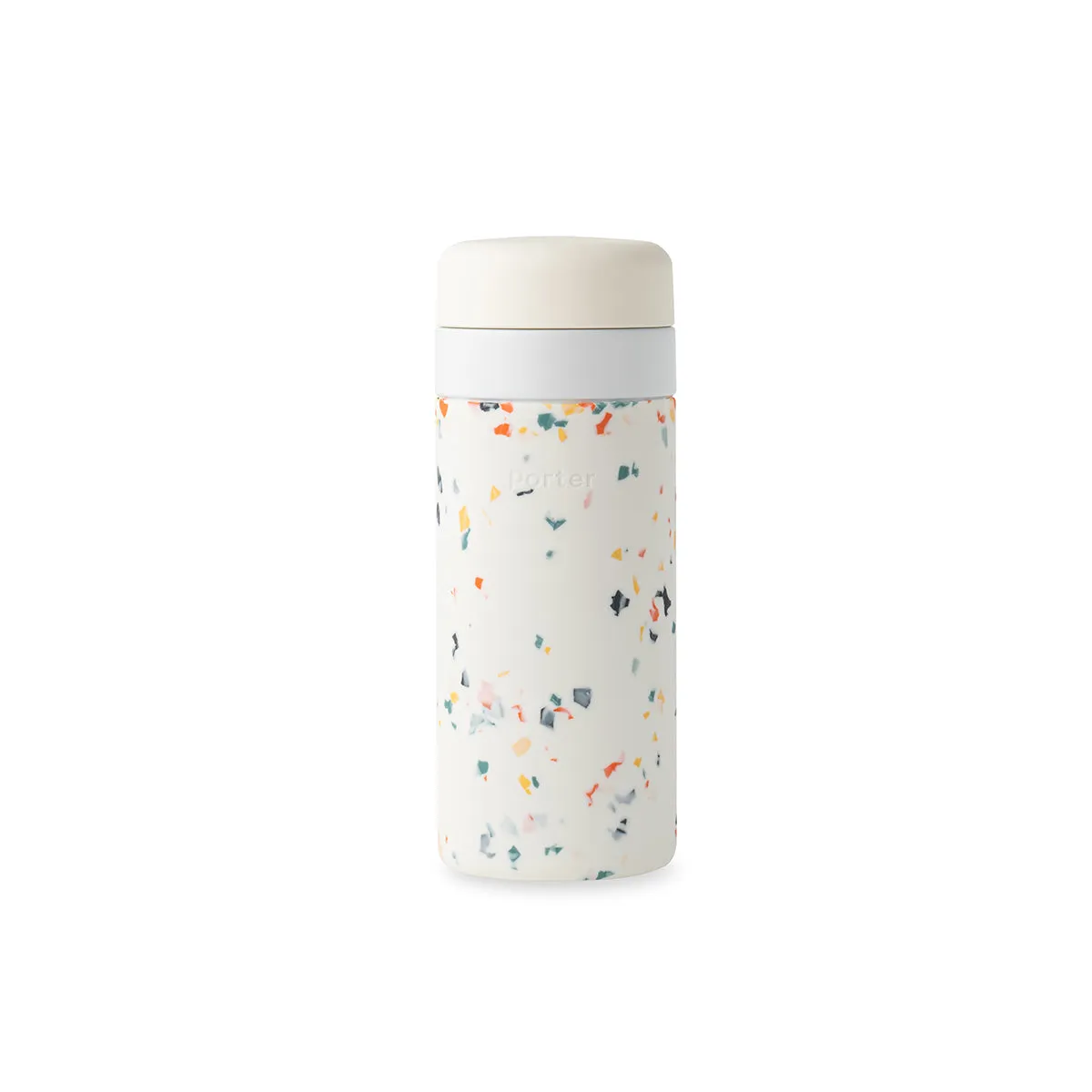 Porter Insulated Bottle Terrazzo 475ml - Cream