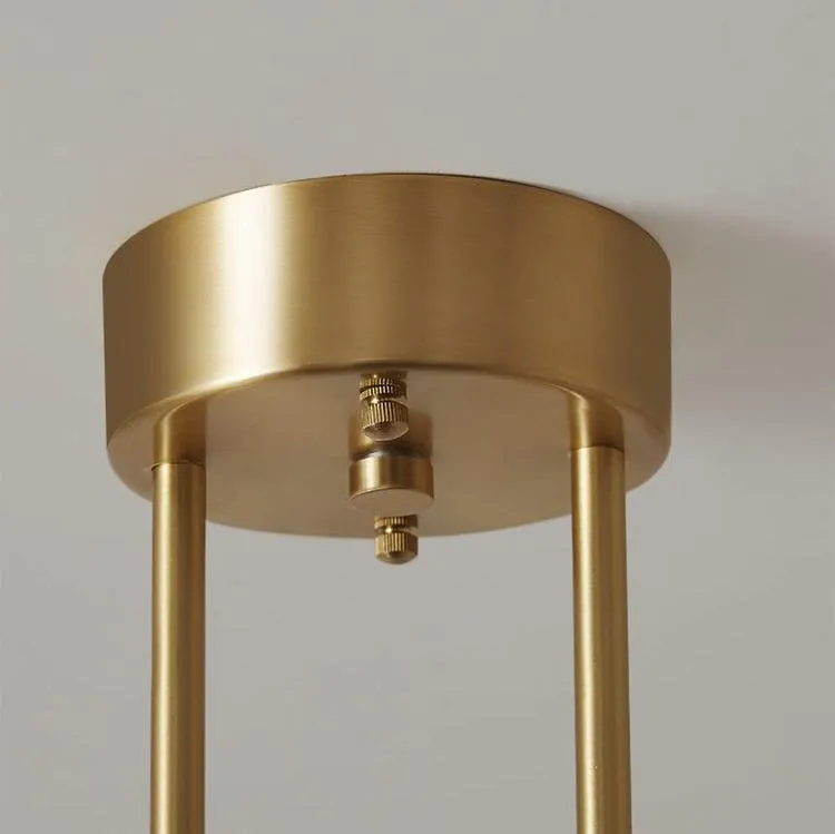 PRISMATICA / Brass Chandelier