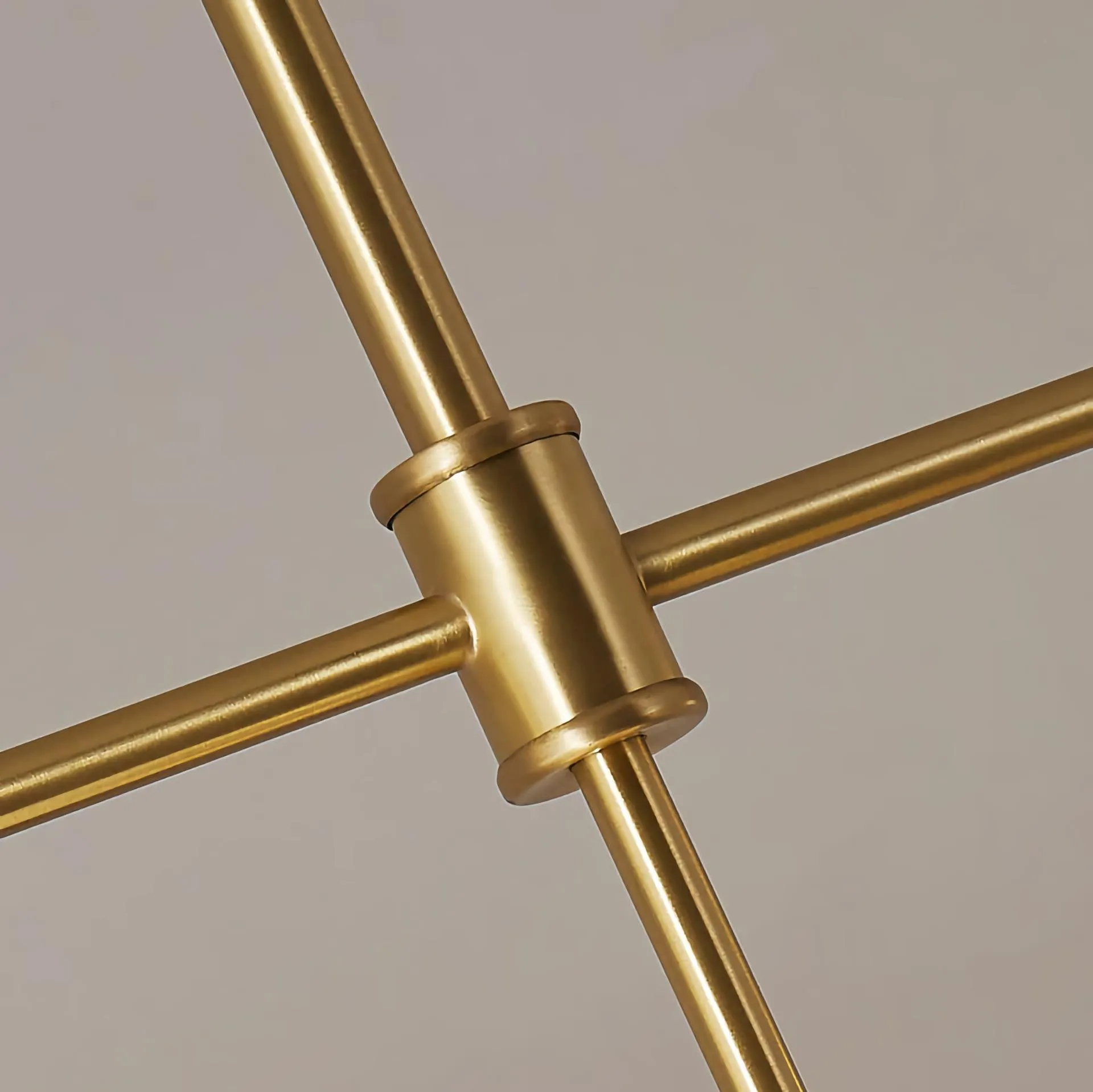 PRISMATICA / Brass Chandelier