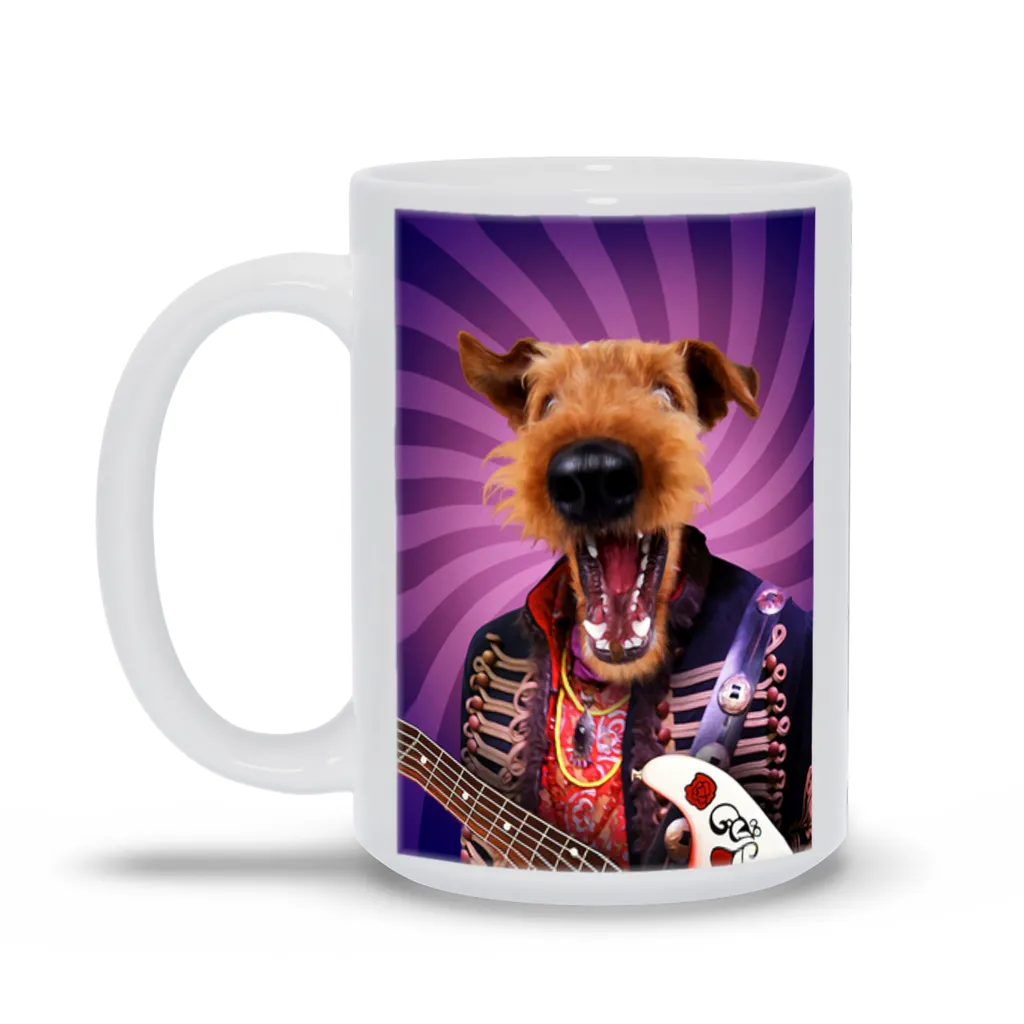 PURPLE CRAZE CUSTOM PET PORTRAIT MUG