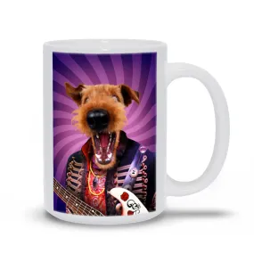 PURPLE CRAZE CUSTOM PET PORTRAIT MUG