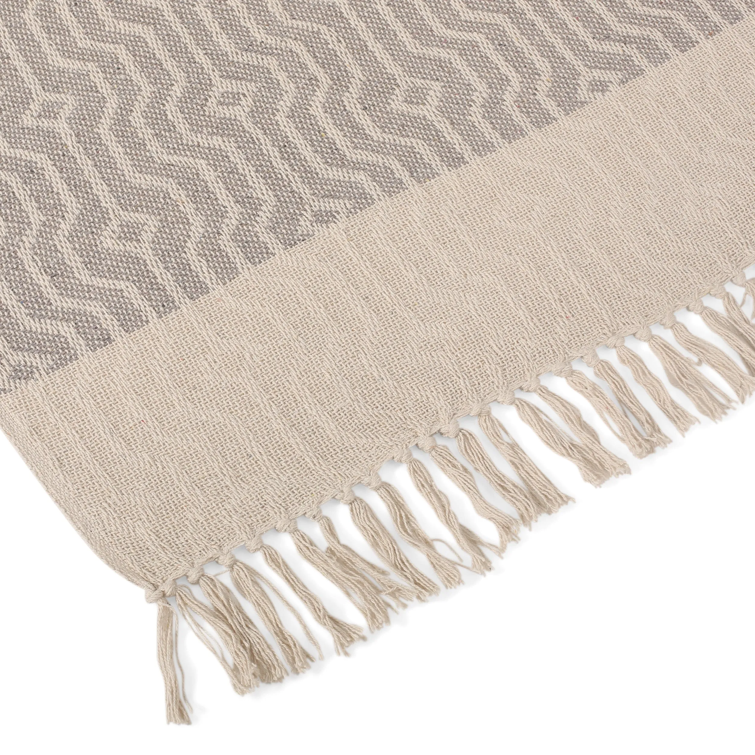 Quillen Boho Cotton Throw Blanket