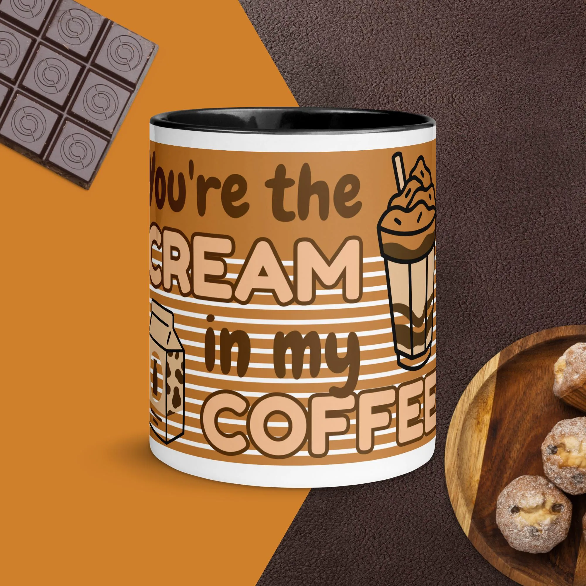 "You're the cream in my coffee" 11 oz Coffee Mug