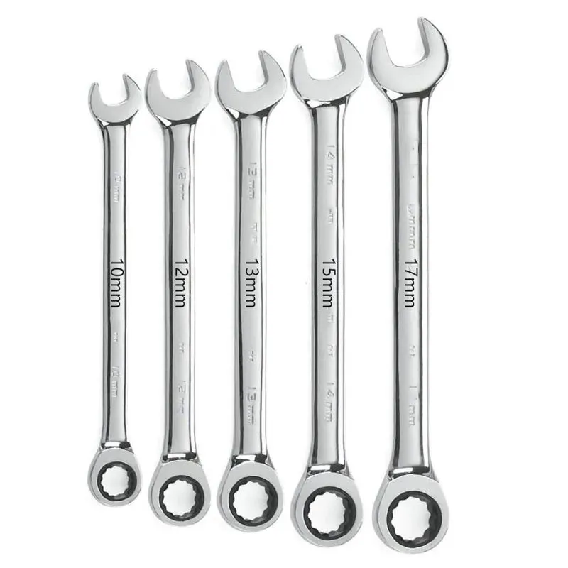 Ratchet Combination Metric Wrench Set Hand Tools Torque Gear Socket Nut Tools a set of key