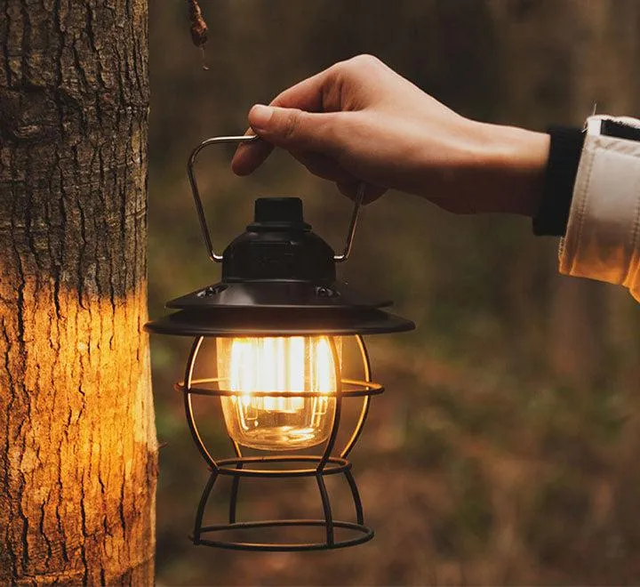 Rechargeable Retro Camping Lamp