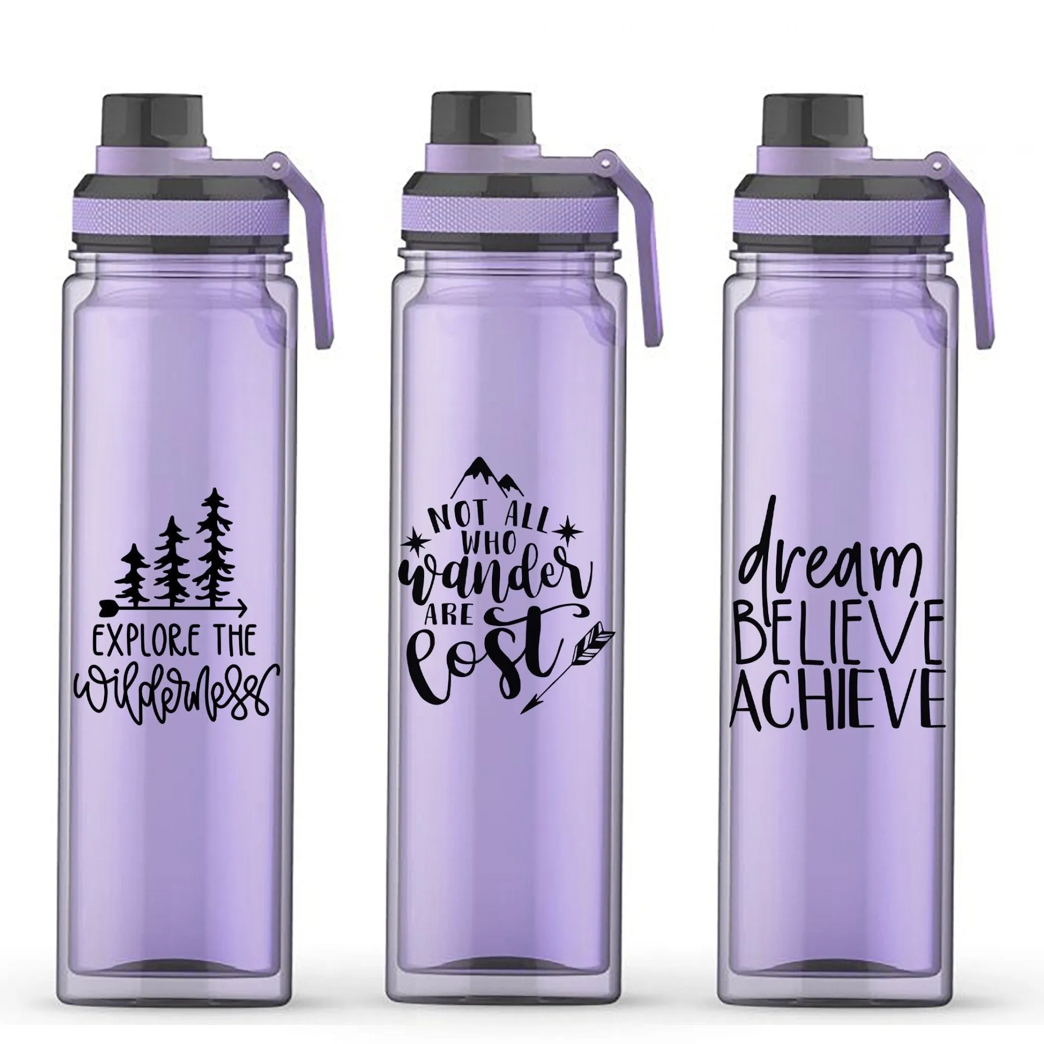 Reusable Water Bottle, motivational water bottle, Adventure Gift, Hiking Gift, Outdoor Lover Gift Ideas for Her