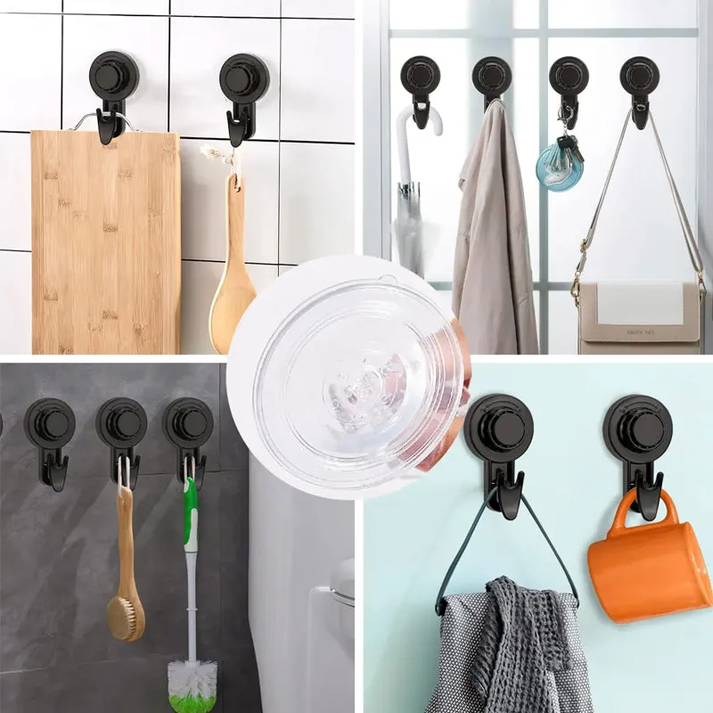 Rotating suction cup hooks - suspension without damage