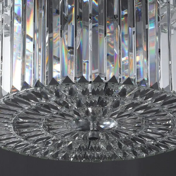 Safavieh Couture Viviann Crystal 2 Tier Chandelier, CTL1054