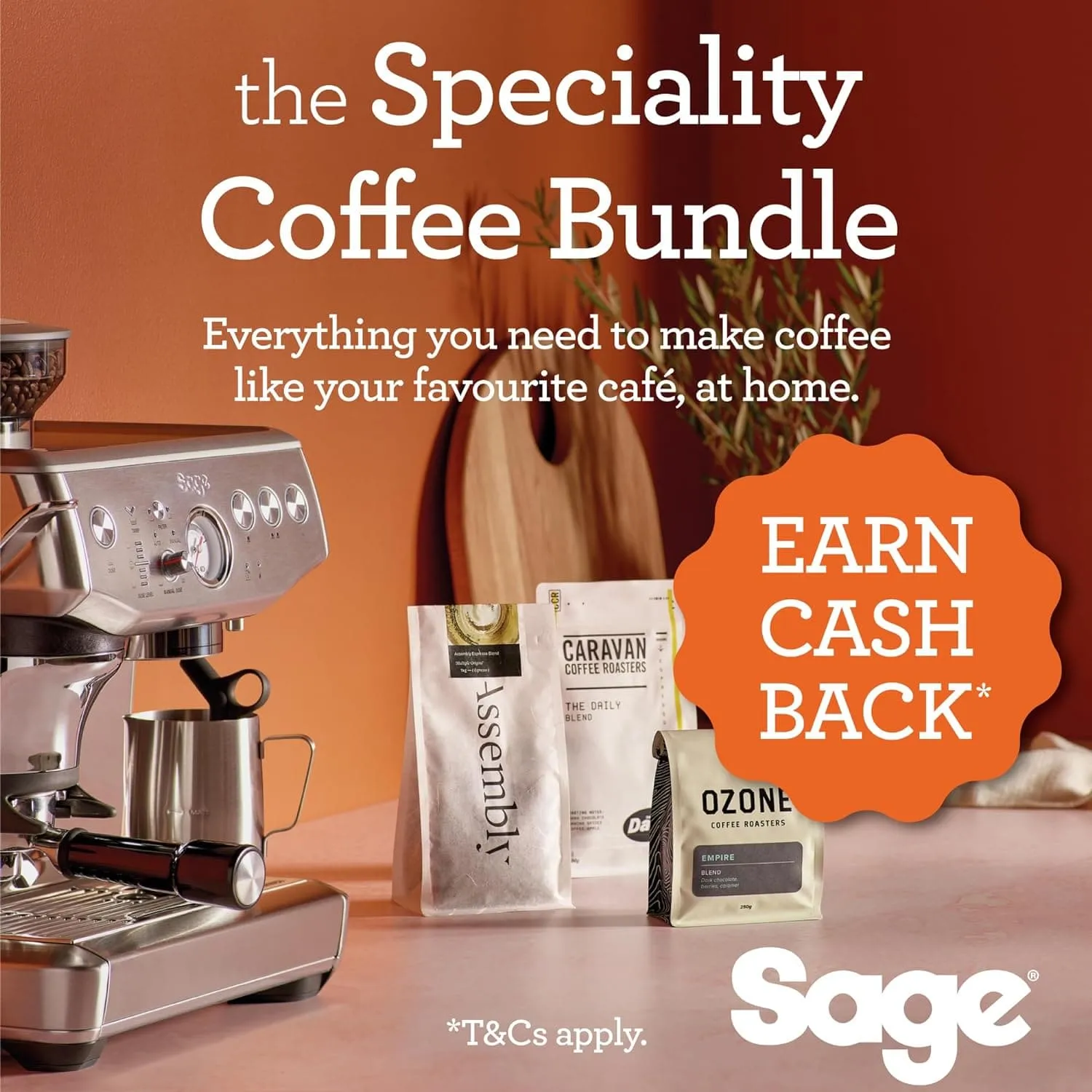 SAGE The Barista Express Impress SES876 Bean-to-Cup Coffee Machine – Stainless Steel