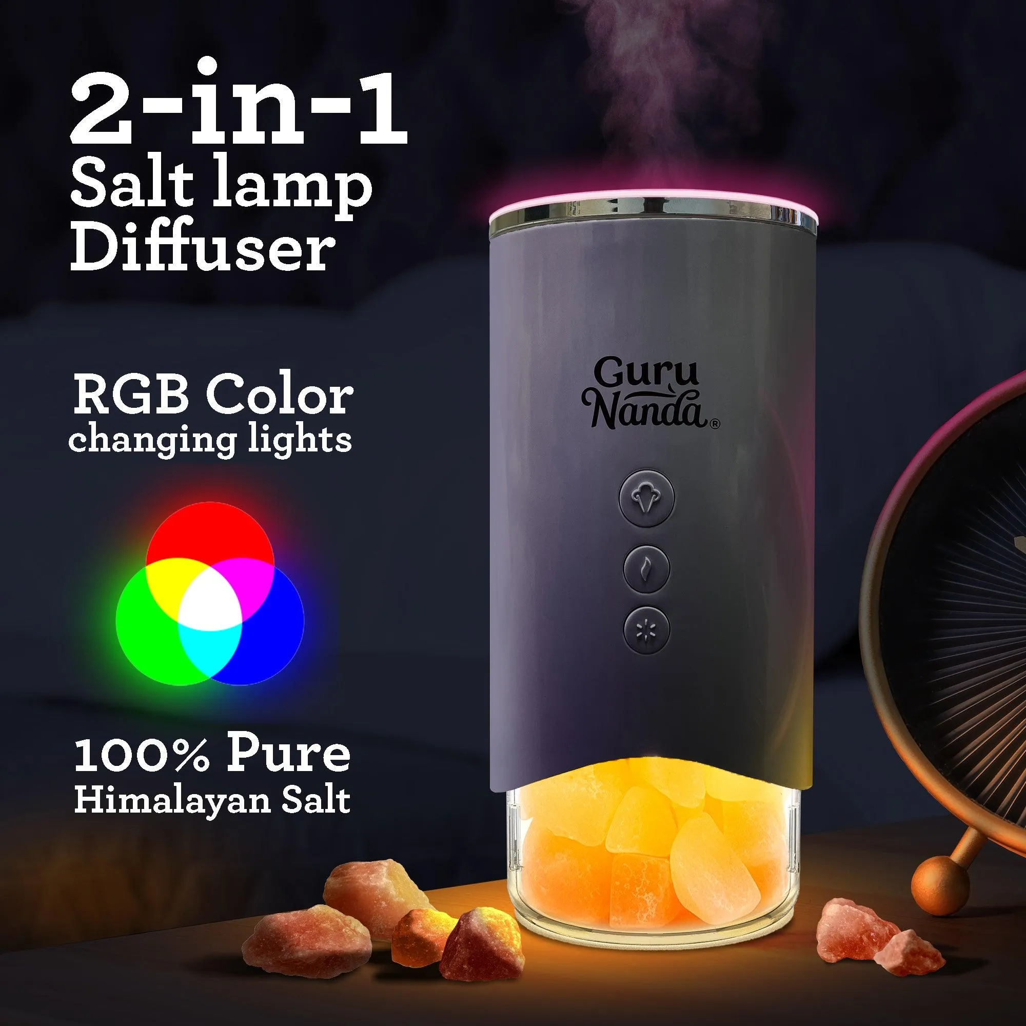 Saltair Lamp & Essential Oil Diffuser - 100 mL Capacity