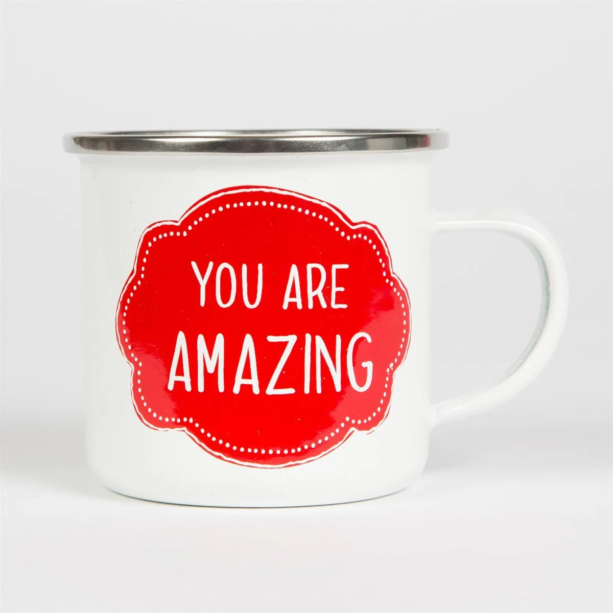 Sass and Belle Enamel You Are Amazing Mug