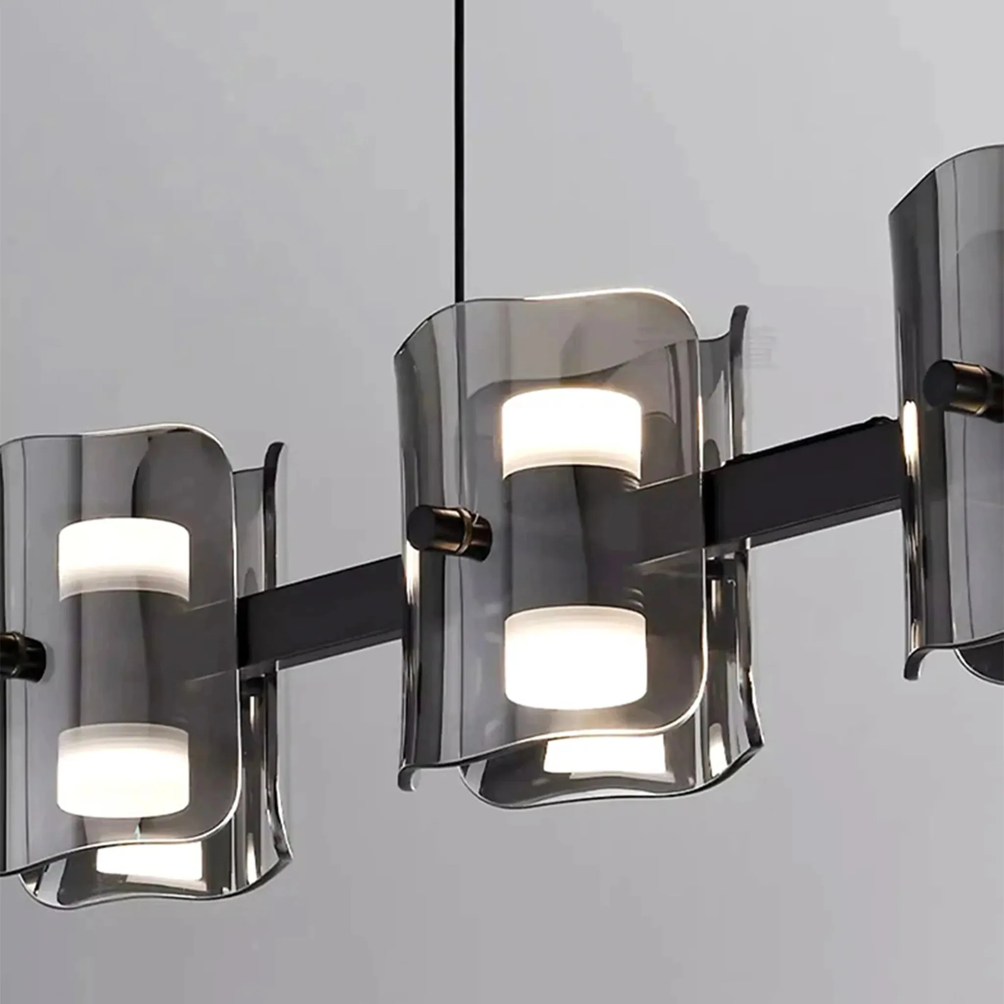 Schönenwerd | Stylish Creative Rectangle Glass Chandelier