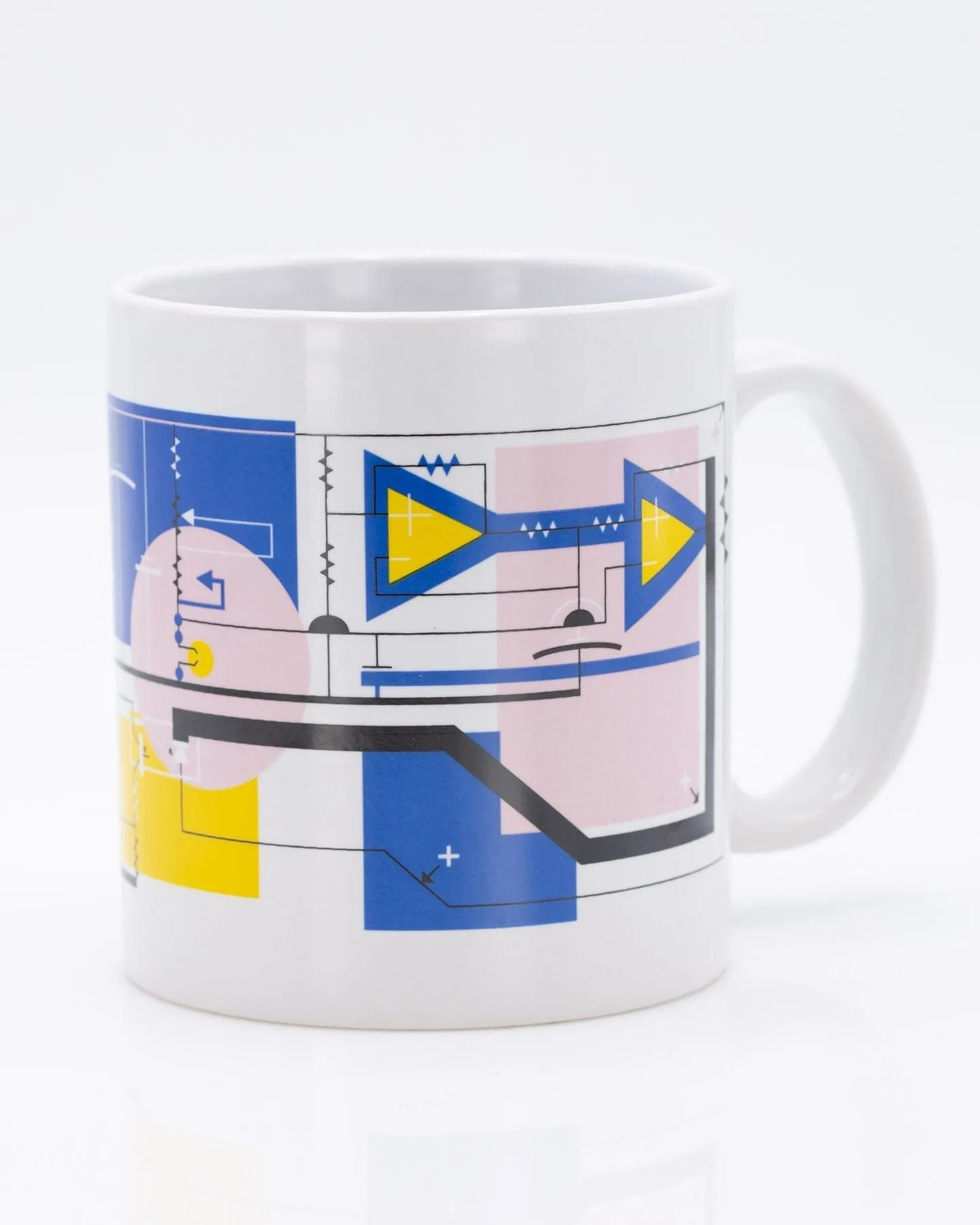 SECONDS: Modern Art Circuit 20 oz Mega Mug