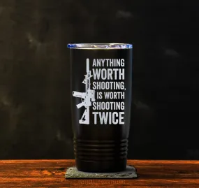 Shoot Twice Tumbler