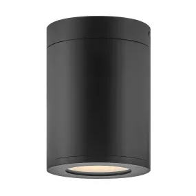 Silo Coastal Outdoor Flush Mount - Dark Sky - Black