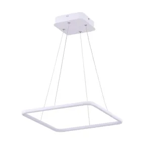 Simple Square LED Hanging Light