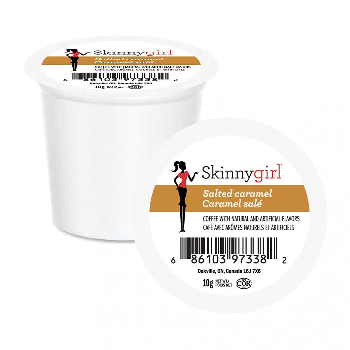 Skinny Girl Salted Caramel Single Serve Coffee 24 Pack