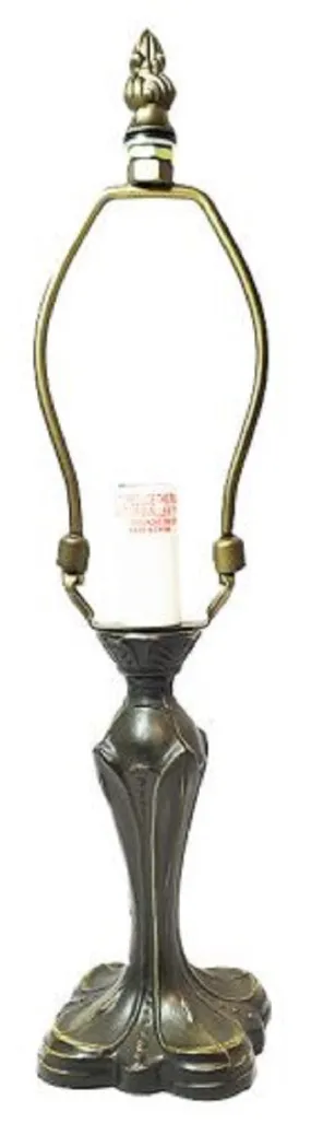 Small Tulip Lamp Base Dark Antique Bronze Finish 32016