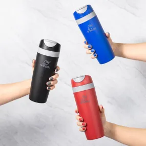 Snappy Double Wall Plastic Flask Tumbler 473ml