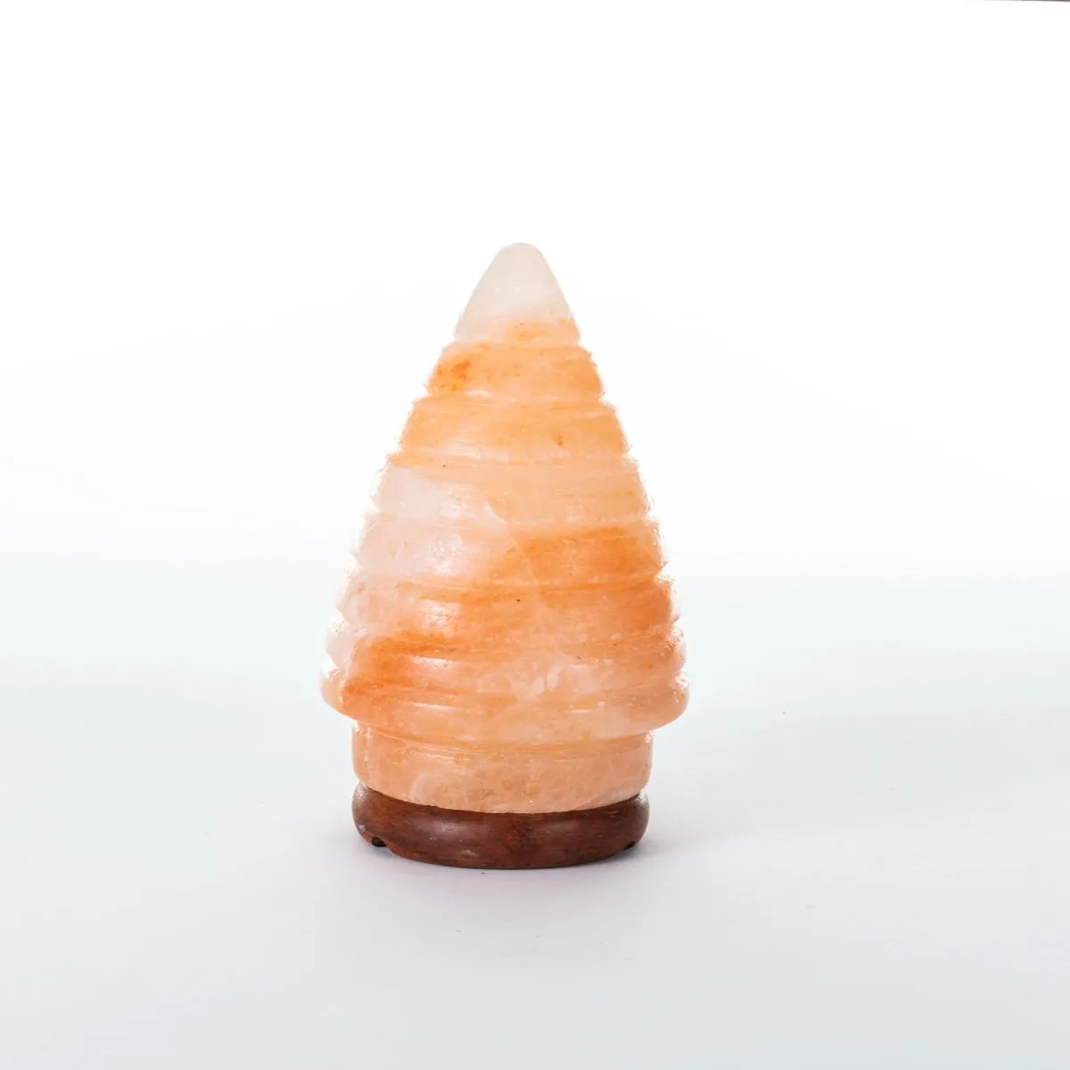 Spiral Christmas Tree Salt Lamp