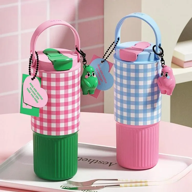 STAR  Stylish and Functional Insulated Water Bottle 750ml - Monet Garden Series