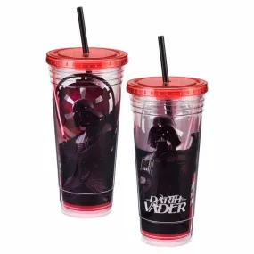 Star Wars Darth Vader 24 Oz. Tumbler & Straw Travel Cup