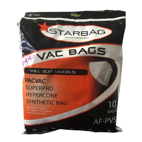 Starbag AF-PVS Synthetic Vacuum Cleaner Bags